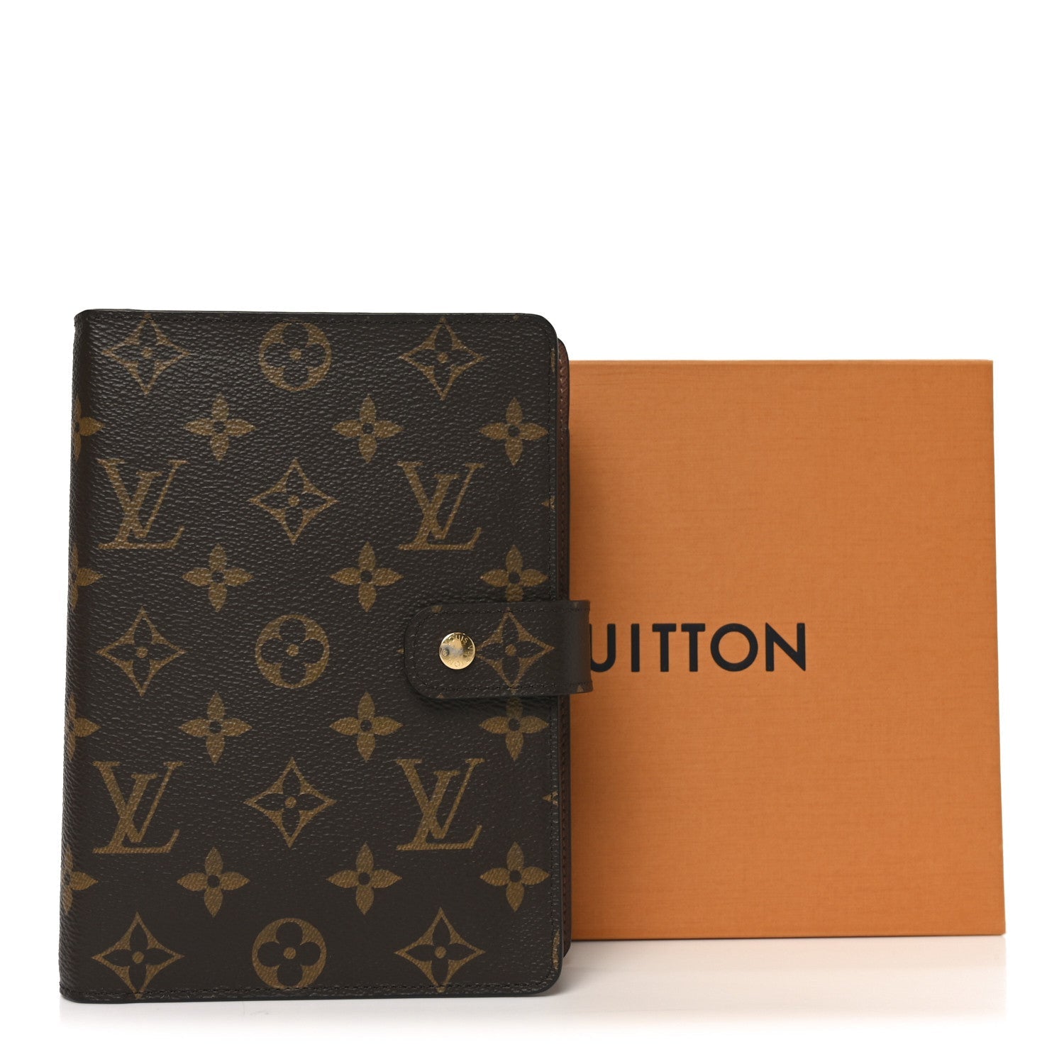 Louis Vuitton Monogram Medium Ring Agenda Cover
