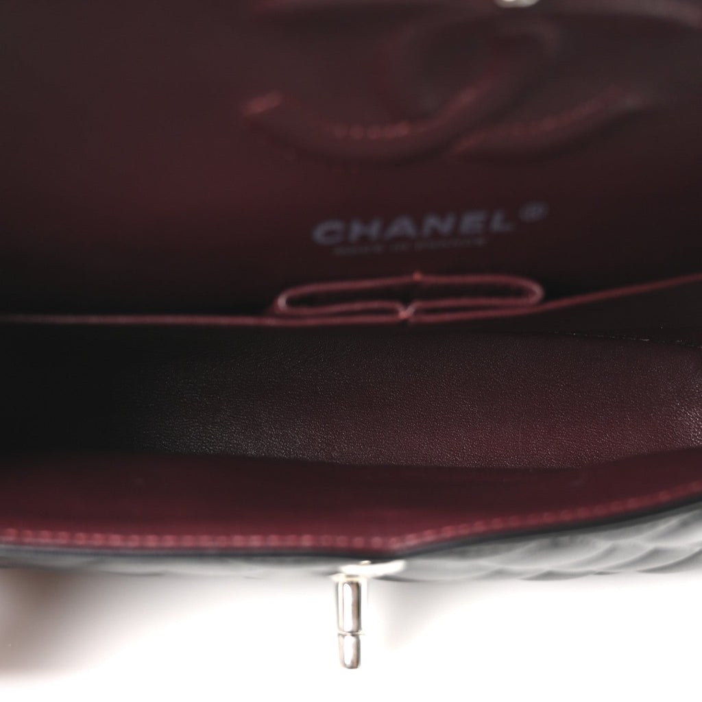Chanel Lambskin Quilted Small Double Flap Black