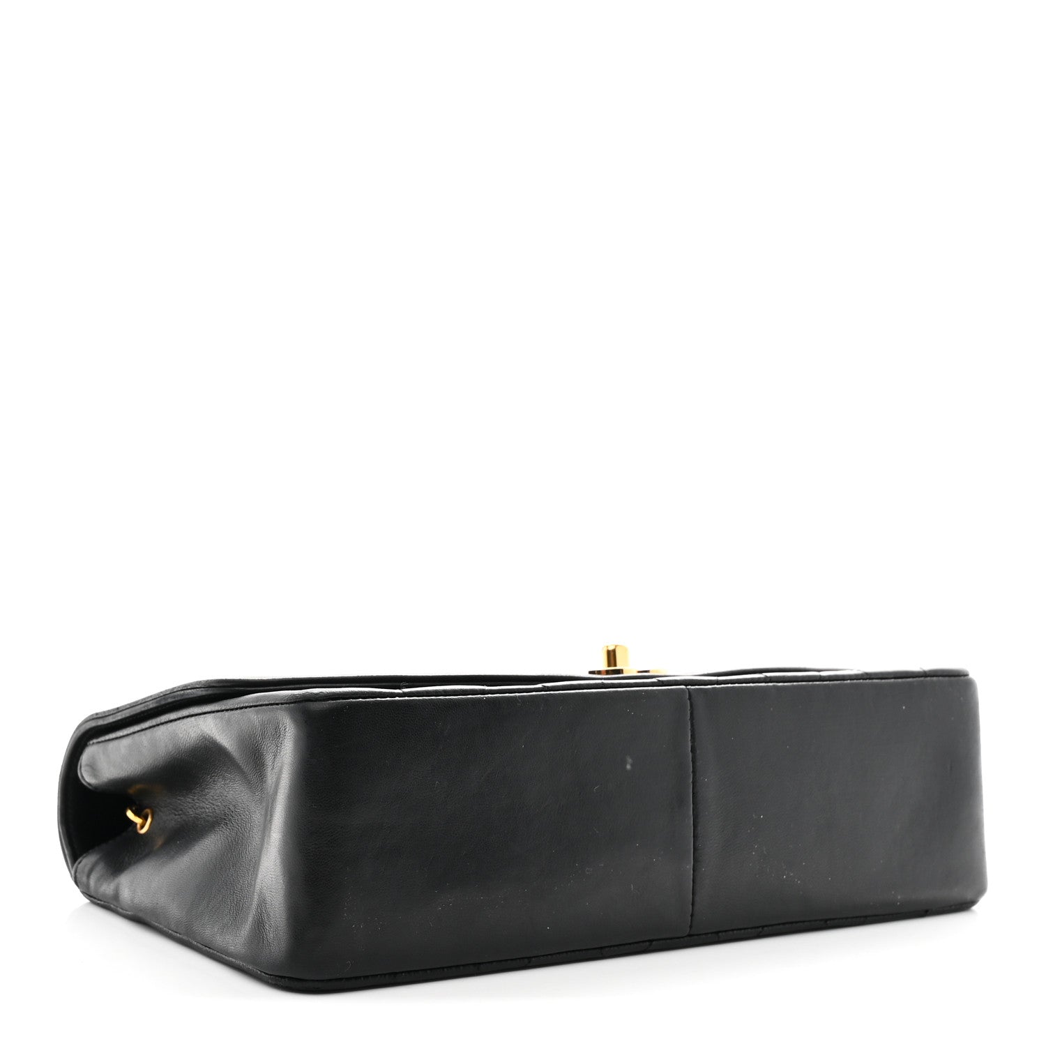 Chanel Lambskin Quilted Medium Single Flap Black