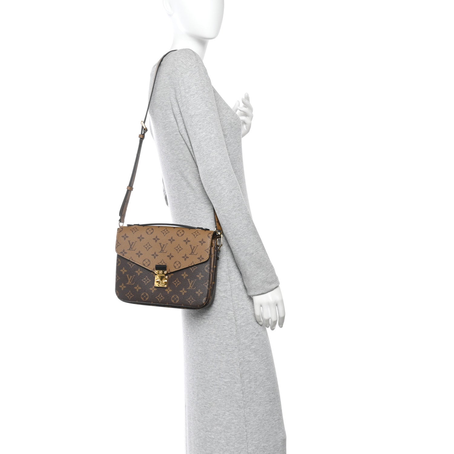 Louis Vuitton Reverse Monogram Pochette Metis