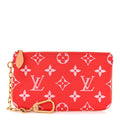 Louis Vuitton Calfskin Monogram Speedy P9 Bandouliere 50 Pochette Red