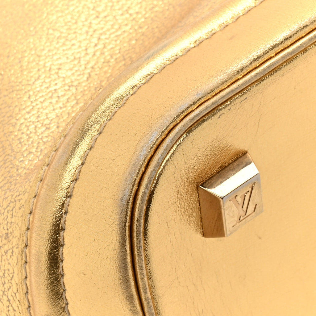 Louis Vuitton Suhali Lockit PM Gold