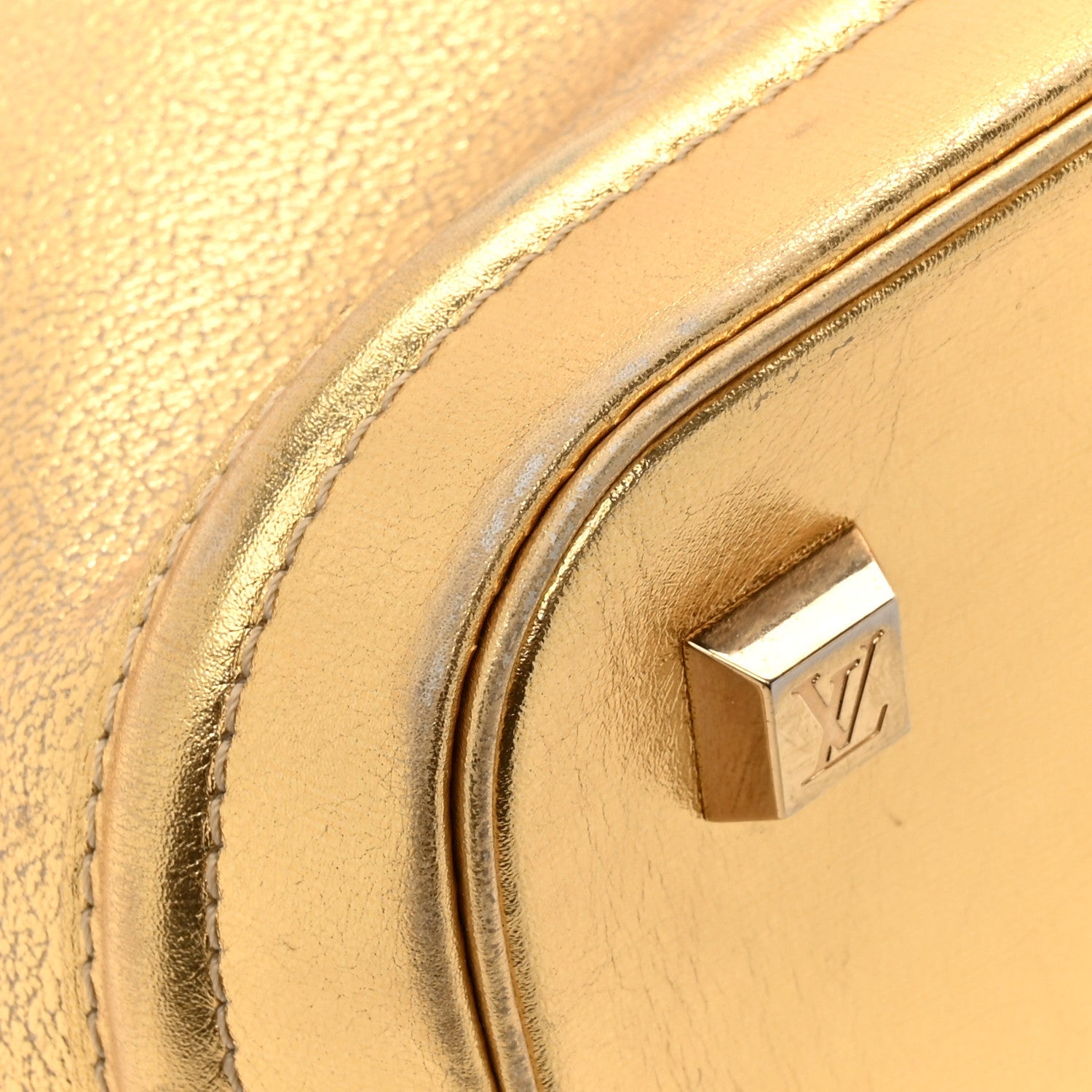 Louis Vuitton Suhali Lockit PM Gold