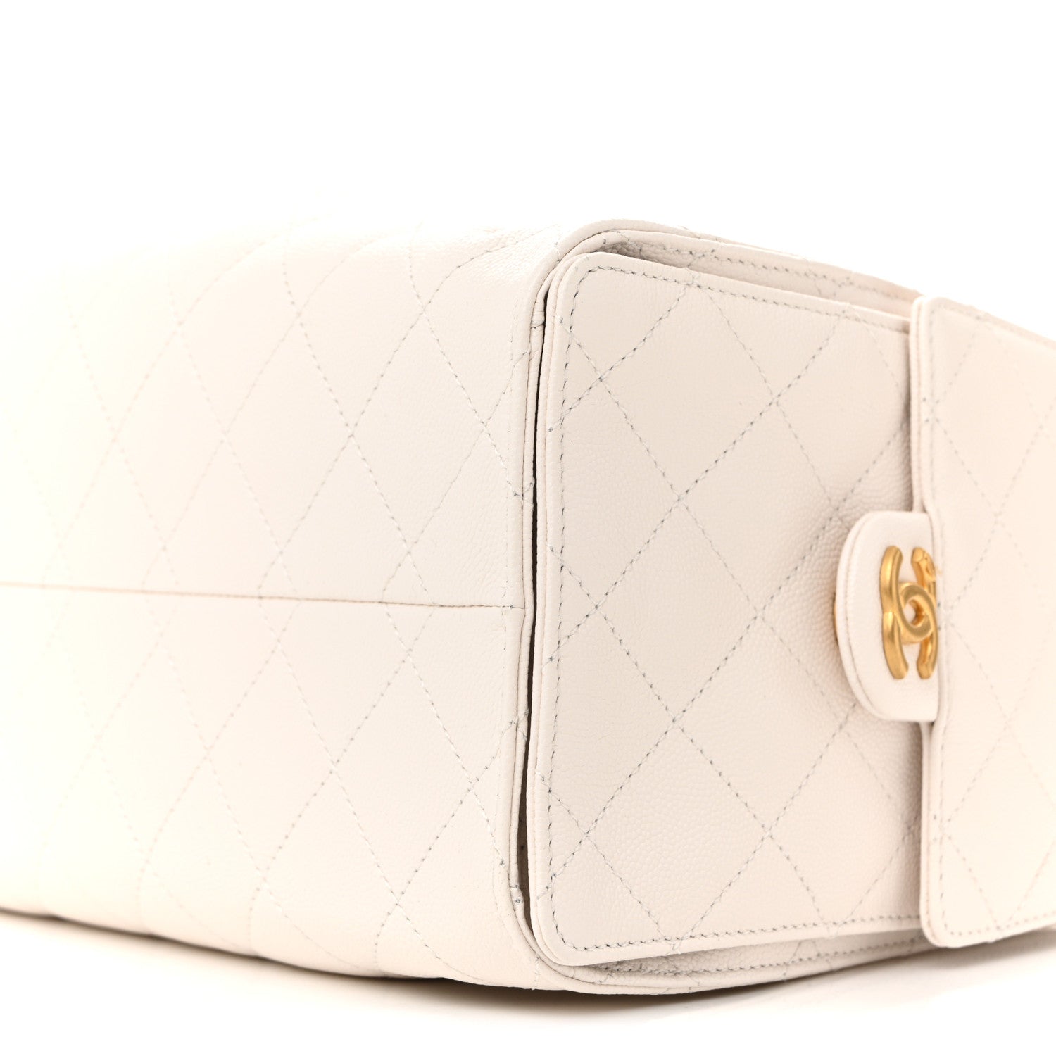 Chanel Caviar Quilted Small Chanel 25 Handbag White