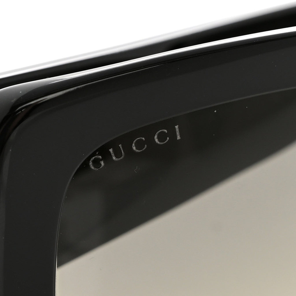 Gucci Acetate Square Frame Sunglasses GG0141S Black