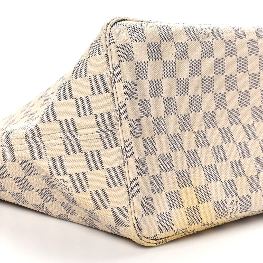 Louis Vuitton Damier Azur Neo Neverfull GM Rose Ballerine