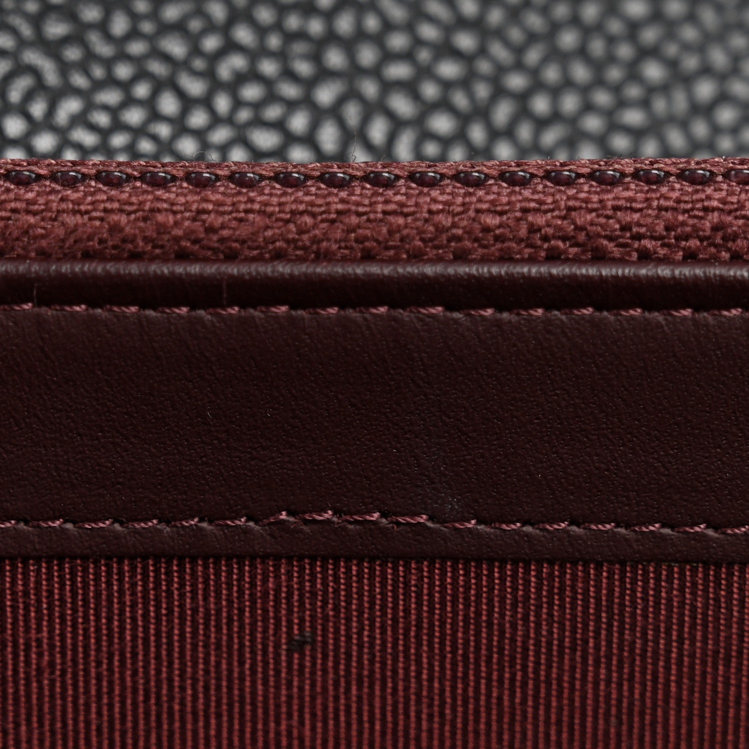 Caviar Quilted Large Gusset Flap Wallet Black