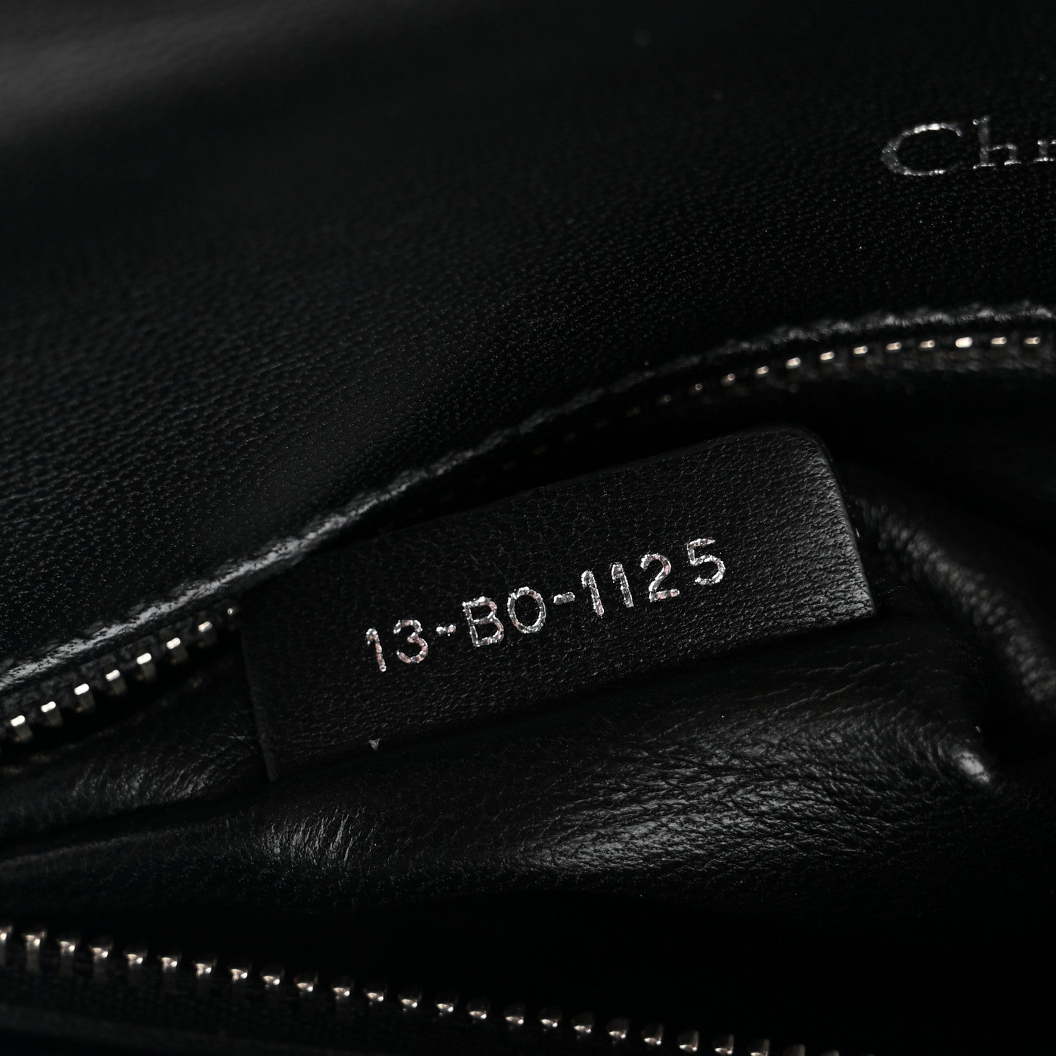 Christian Dior Lambskin Multi Studded Medium Diorama Flap Bag Black