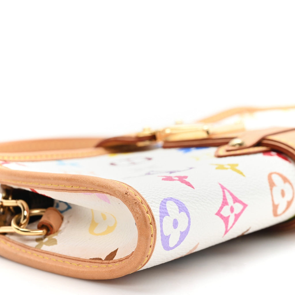 Louis Vuitton Monogram Multicolor Shirley White