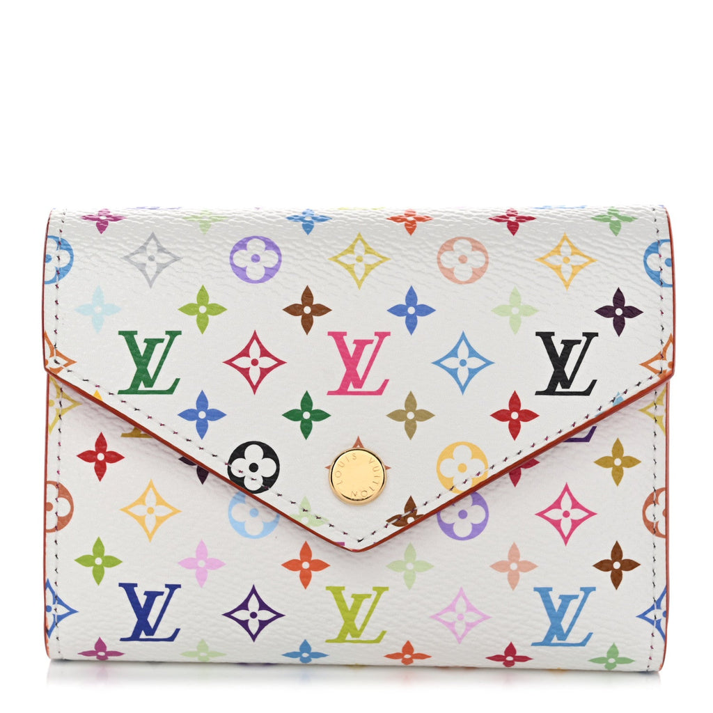 Louis Vuitton LV x TM Monogram Multicolor Victorine Wallet White