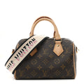 Louis Vuitton Monogram Speedy Bandouliere 20 Black