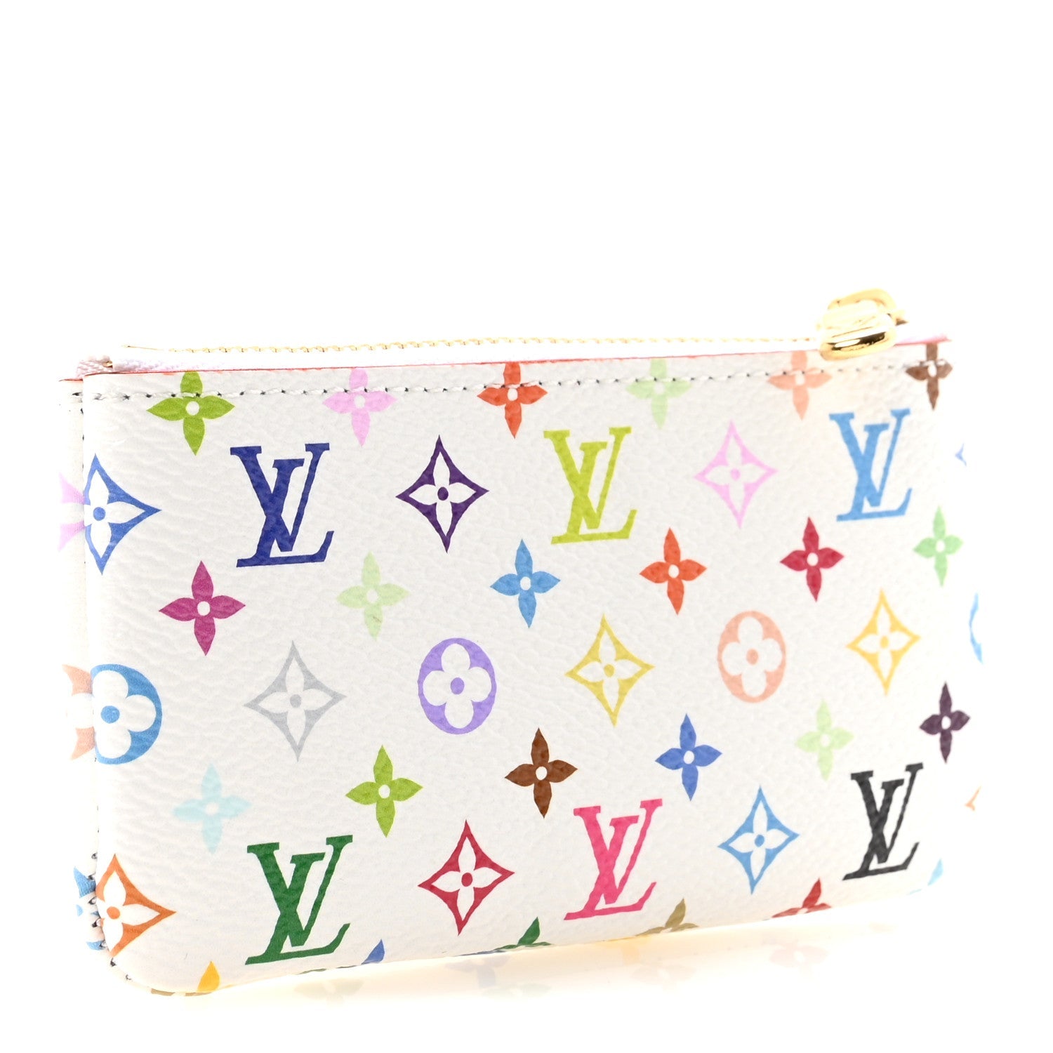 Louis Vuitton LV X TM Monogram Multicolor Key Pouch White