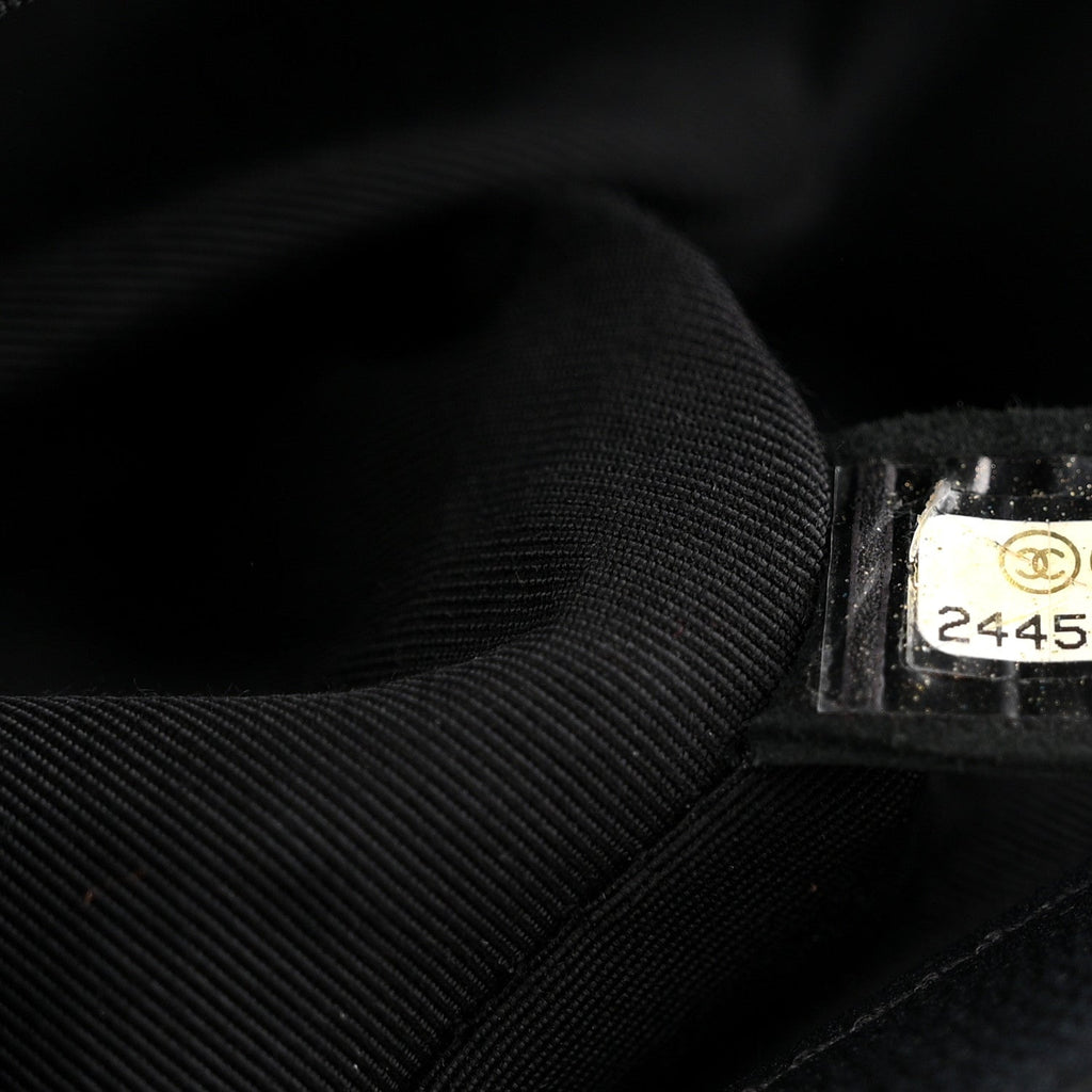 Chanel Caviar Quilted Medium Boy Flap Black