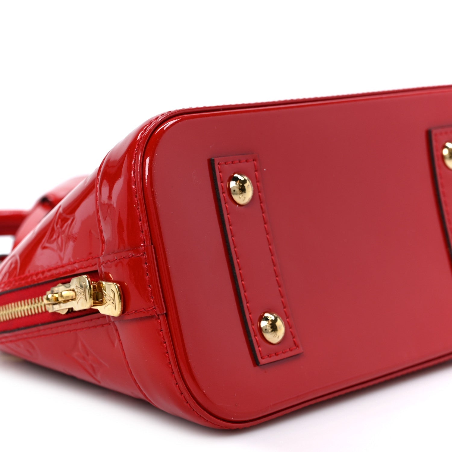 Louis Vuitton Vernis Alma BB Cherry