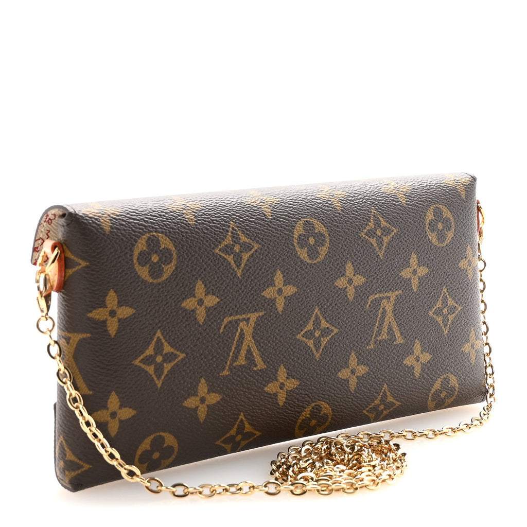 Louis Vuitton Monogram Grace Coddington Kirigami Organizer On Chain Beige