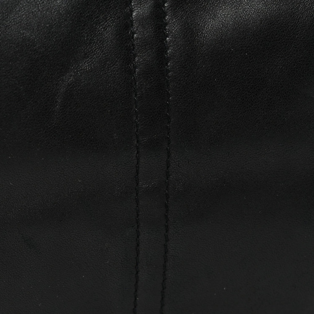 Prada Nappa Pocket Satchel Black