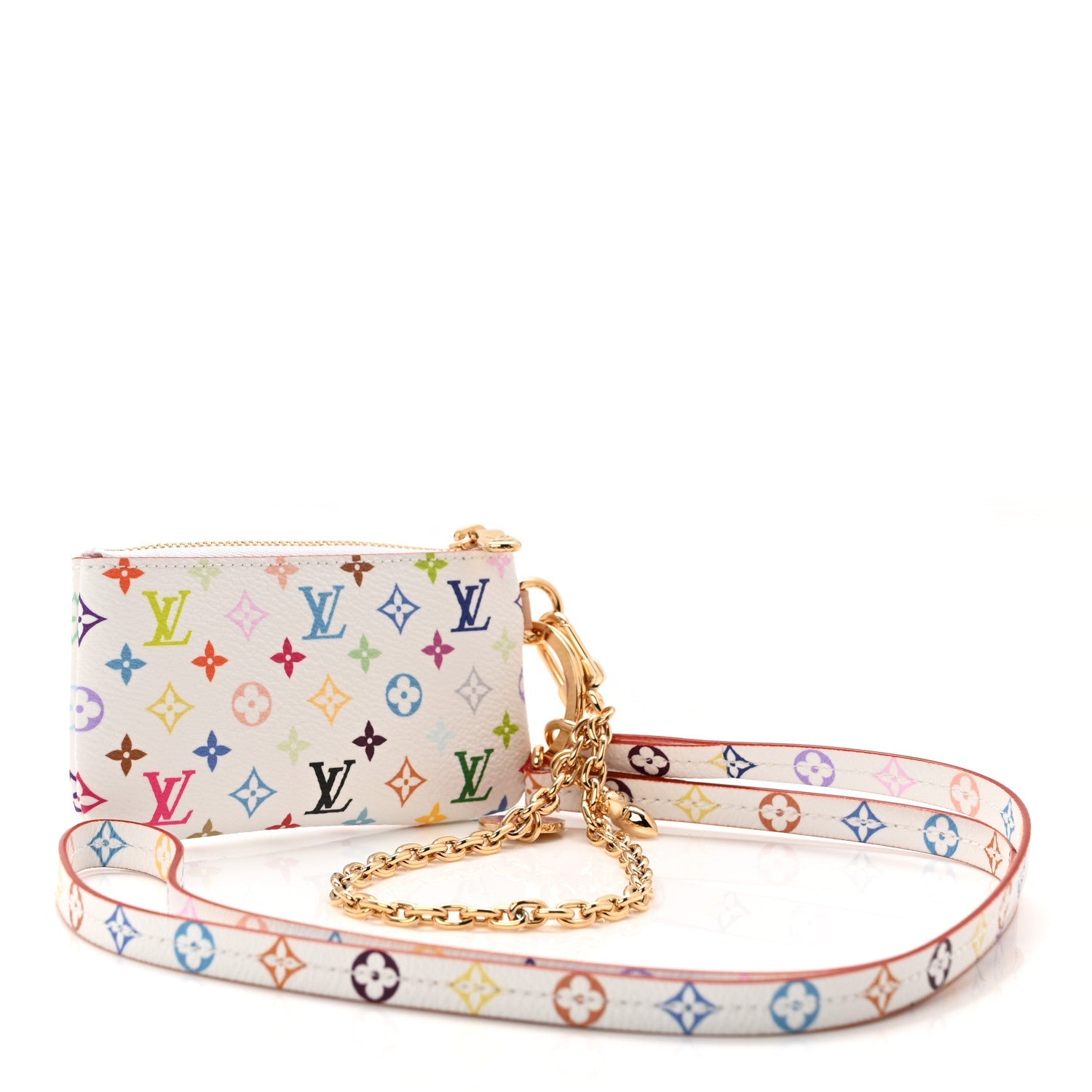 Louis Vuitton LV X TM Monogram Multicolor Phone Holder White