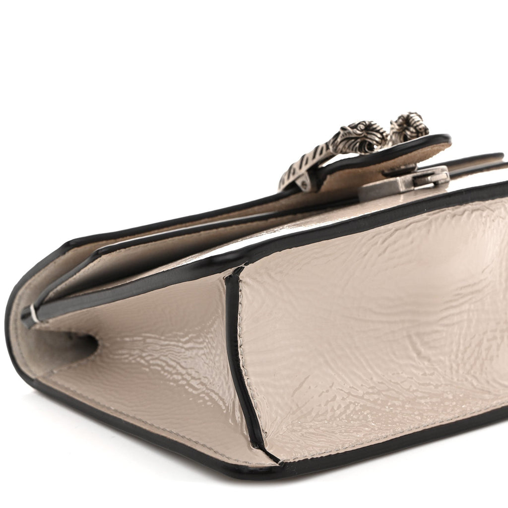 Gucci Crinkled Patent Mini Dionysus Shoulder Bag Sphinx
