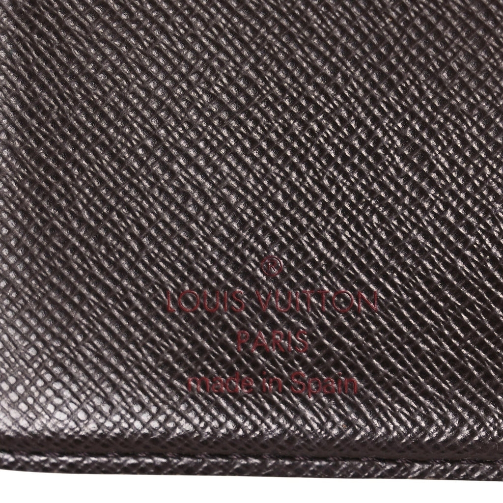 Louis Vuitton Damier Ebene French Purse Wallet