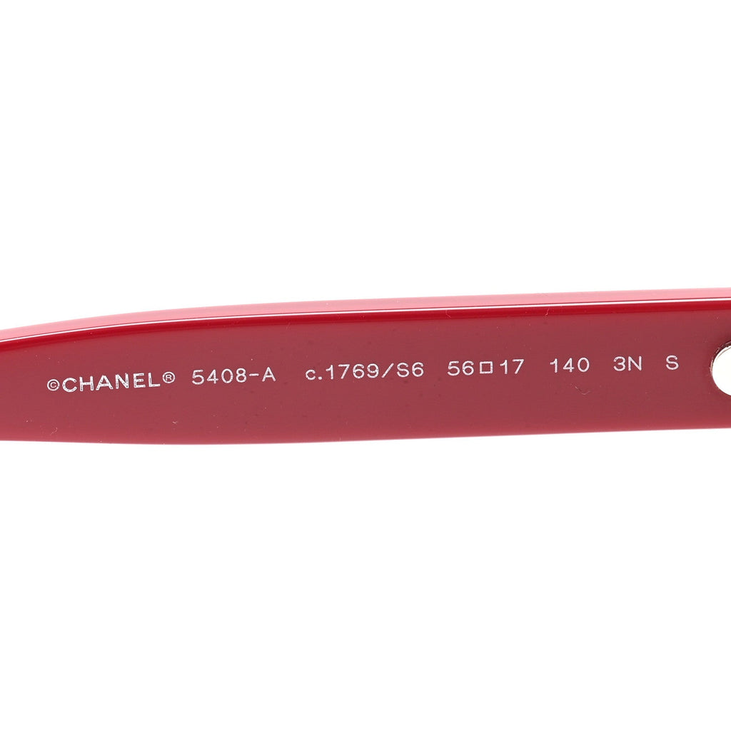 Acetate Square Sunglasses 5408-A Pink