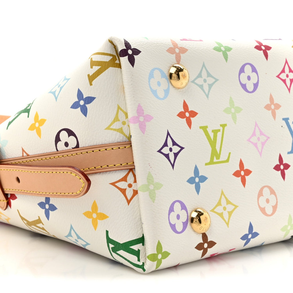 Louis Vuitton LV X TM Monogram Multicolor CarryAll PM White