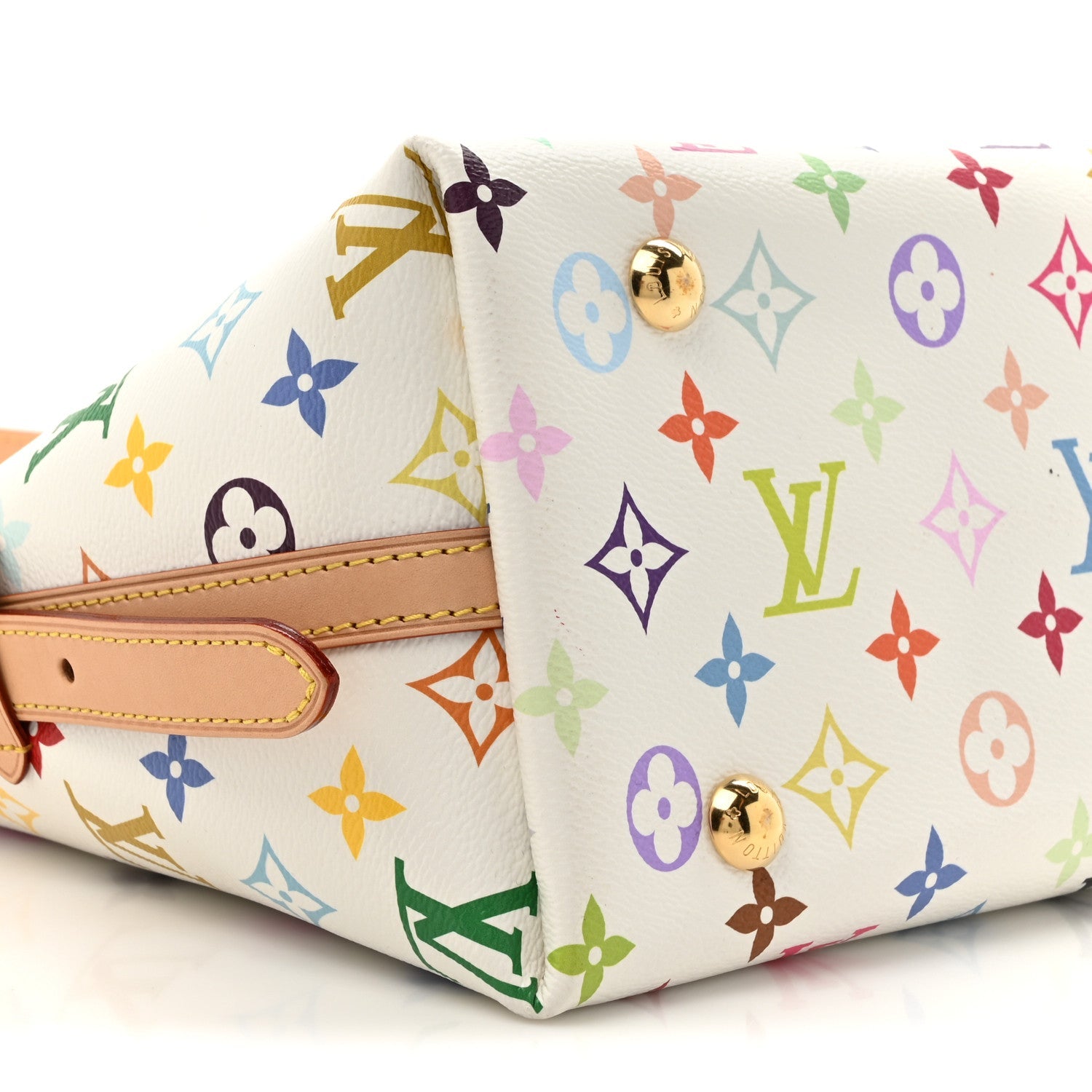 Louis Vuitton LV X TM Monogram Multicolor CarryAll PM White