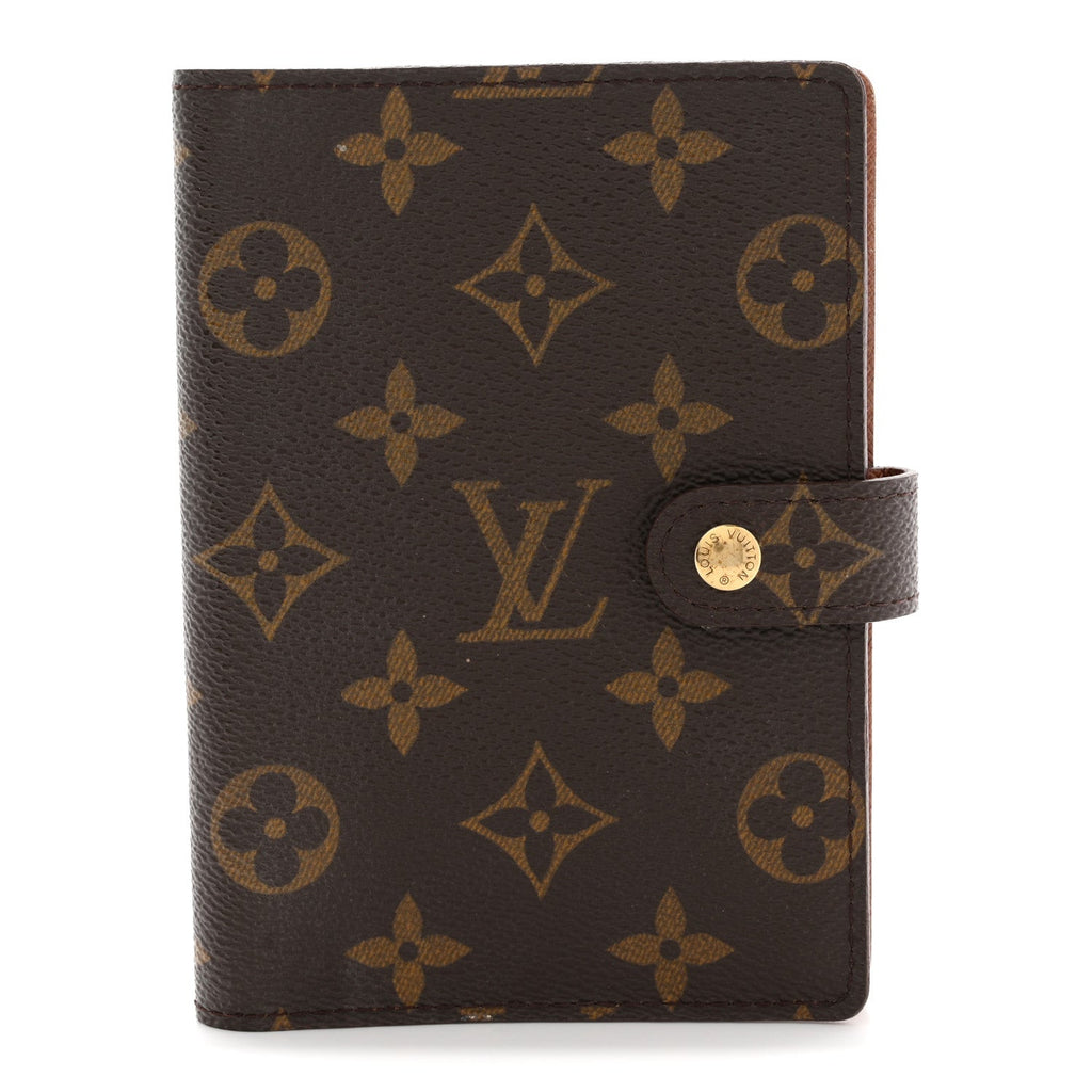 Louis Vuitton Monogram Small Ring Agenda Cover
