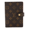 Louis Vuitton Monogram Small Ring Agenda Cover