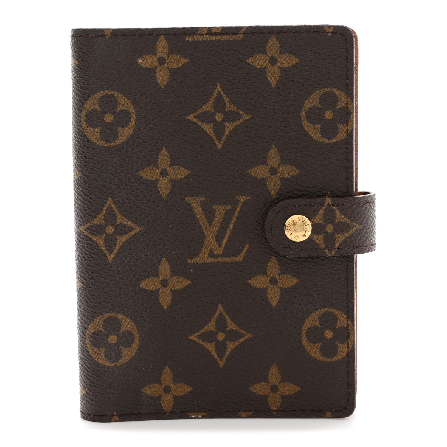 Louis Vuitton Monogram Small Ring Agenda Cover