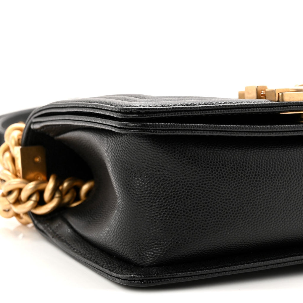 Chanel Caviar Quilted Small Boy Flap Black