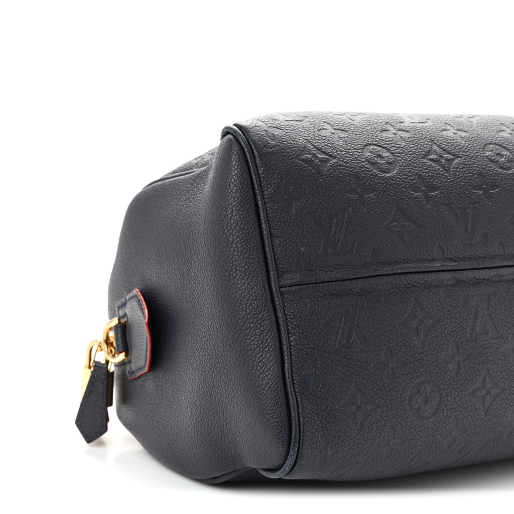 Louis Vuitton Empreinte Speedy Bandouliere 30 NM Marine Rouge
