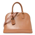 Prada Saffiano Vernice Medium Promenade Tote Orchidea