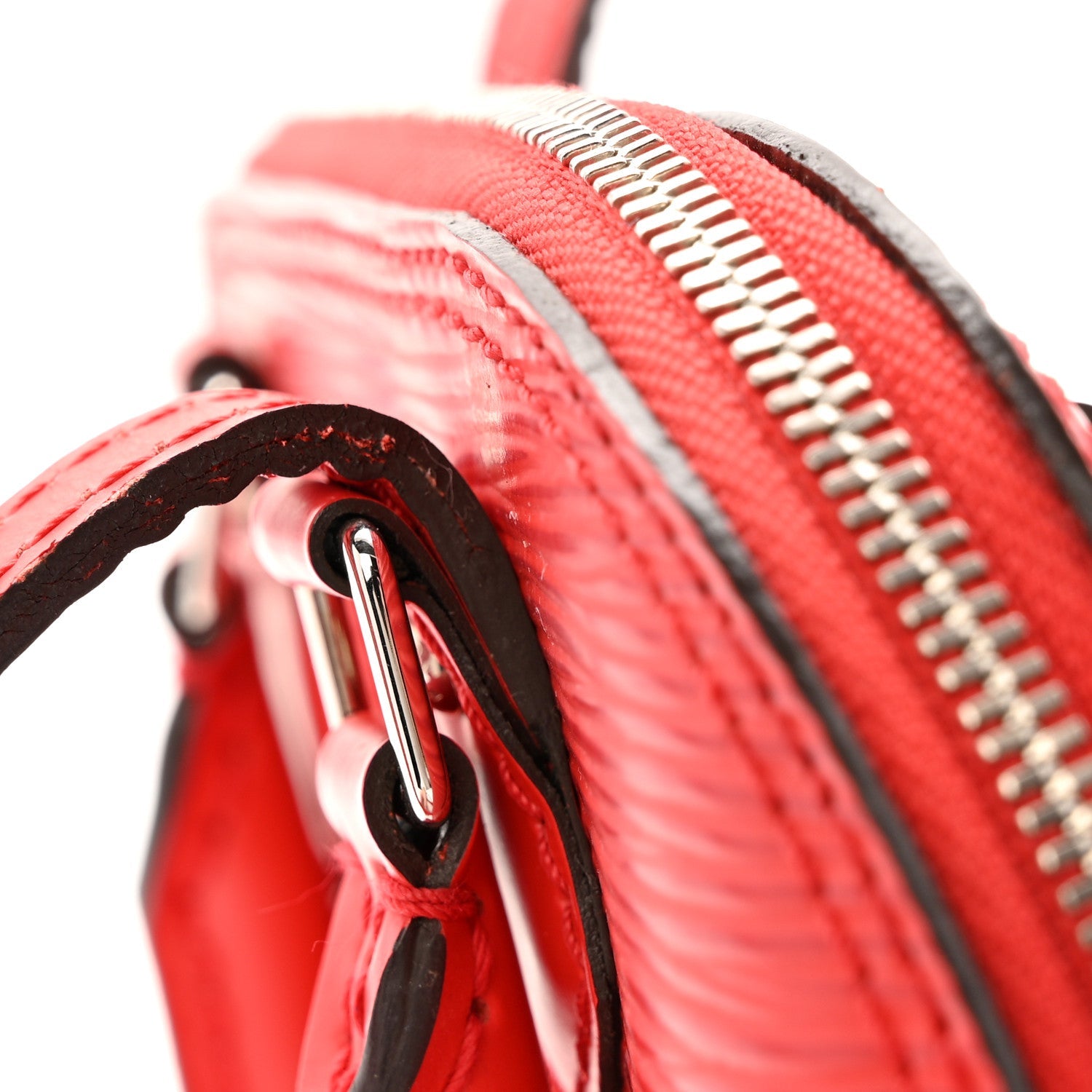 Louis Vuitton Epi Nano Alma Coquelicot