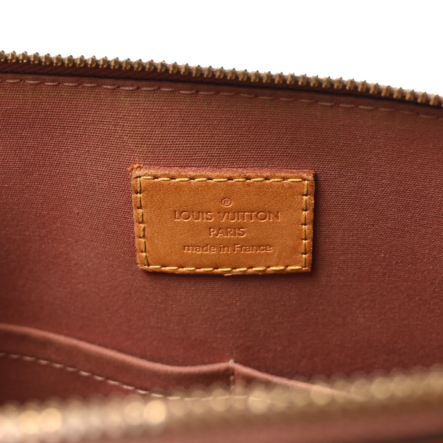 Louis Vuitton Vernis Alma PM Rose Velours