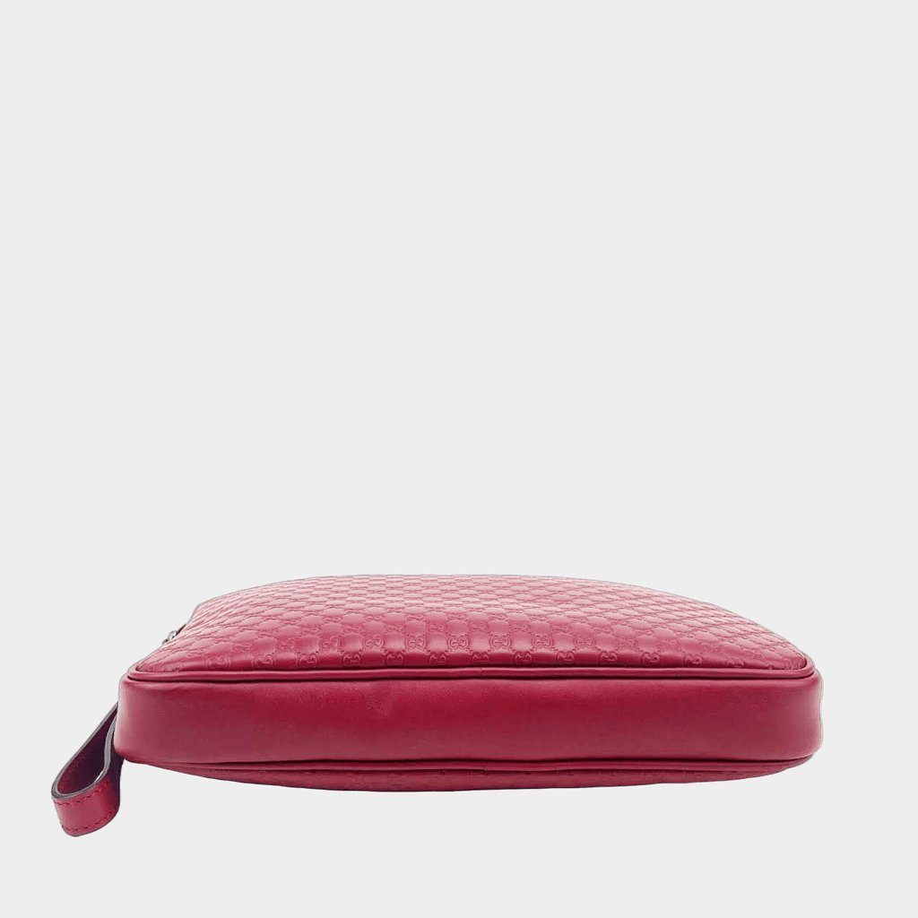GUCCI Guccissima Zip Pouch Wristlet - OUTLET ITEM FINAL SALE