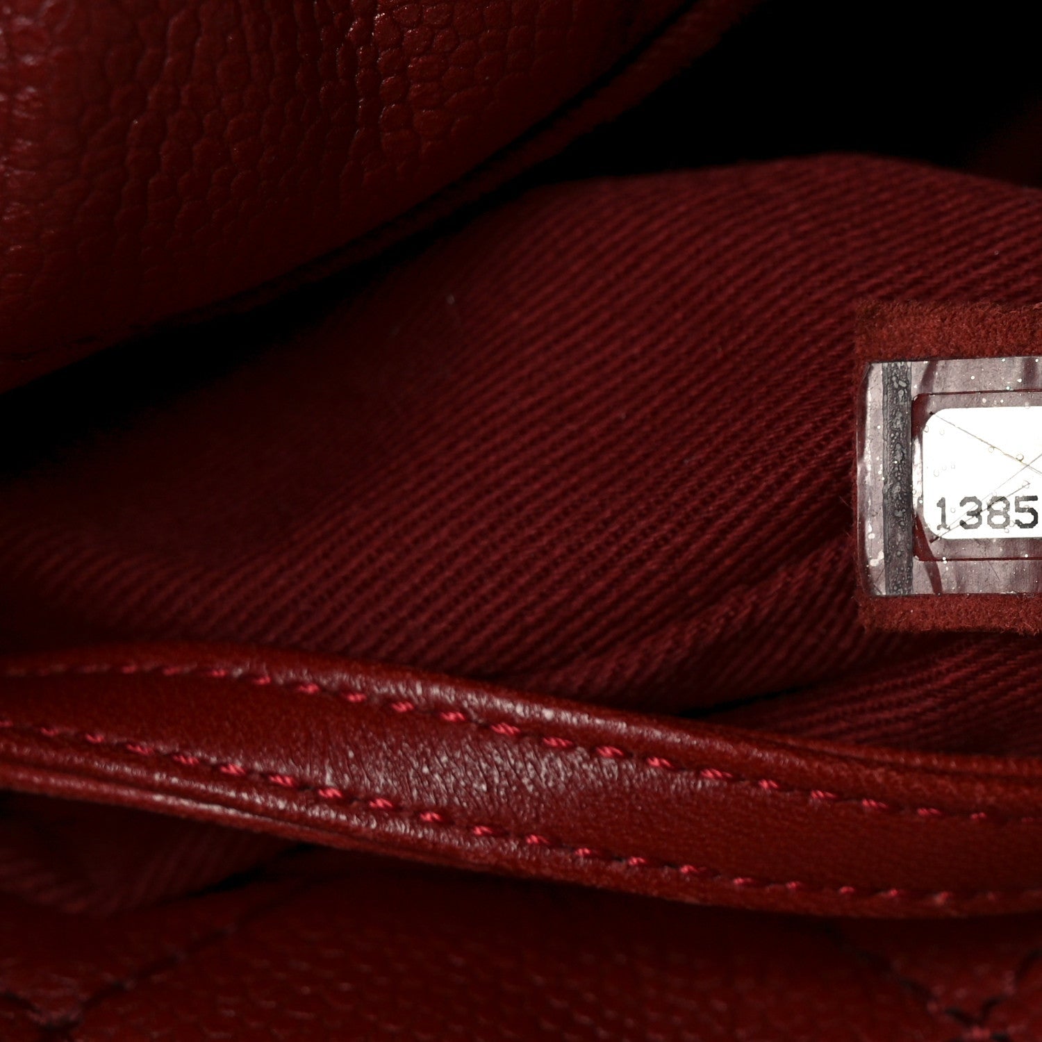 Chanel Caviar Quilted Large Timeless CC Soft Tote Dark Red