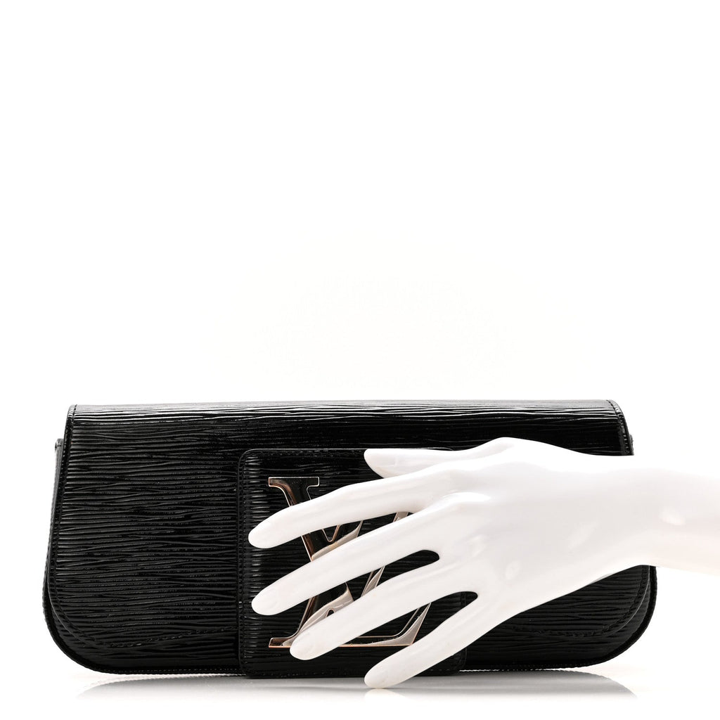 Louis Vuitton Epi Electric Sobe Clutch Black