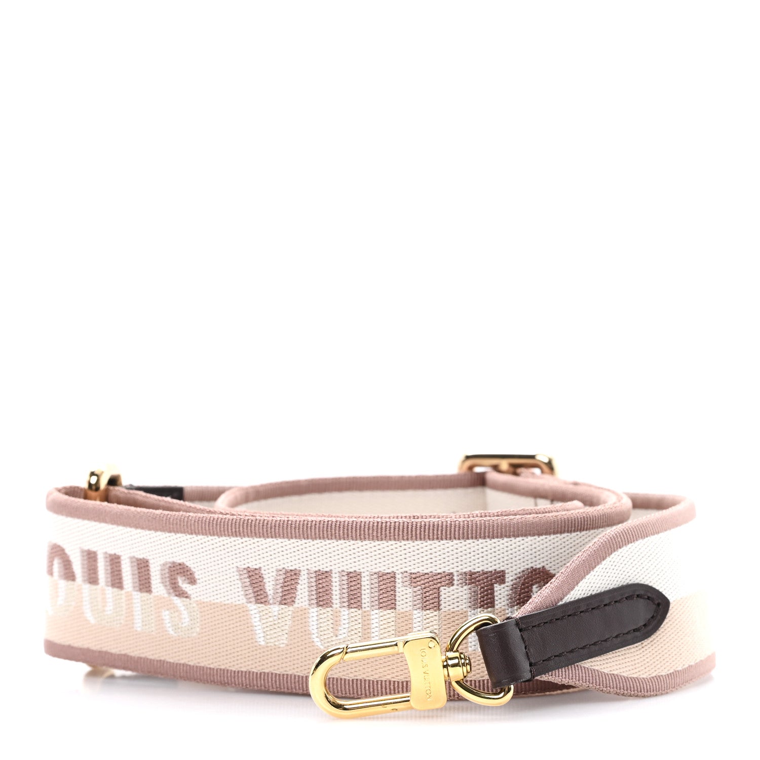 Louis Vuitton Jacquard Speedy Bandouliere 20 Shoulder Strap Beige