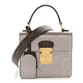 Louis Vuitton Vernis Epi Monogram Spring Street Champagne Metallise