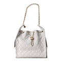 Chanel Caviar Quilted Medium Chanel 25 Handbag Light Gray