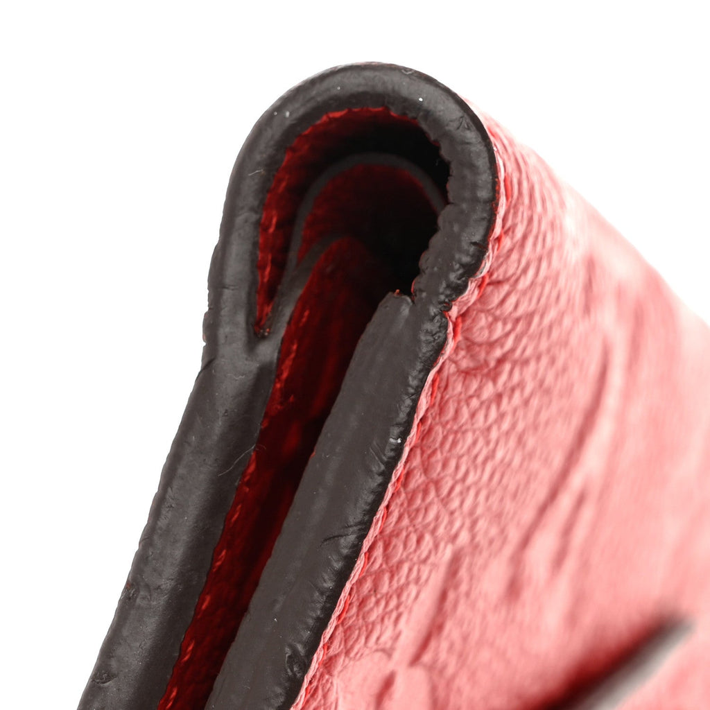 Louis Vuitton Empreinte Compact Curieuse Wallet Cherry