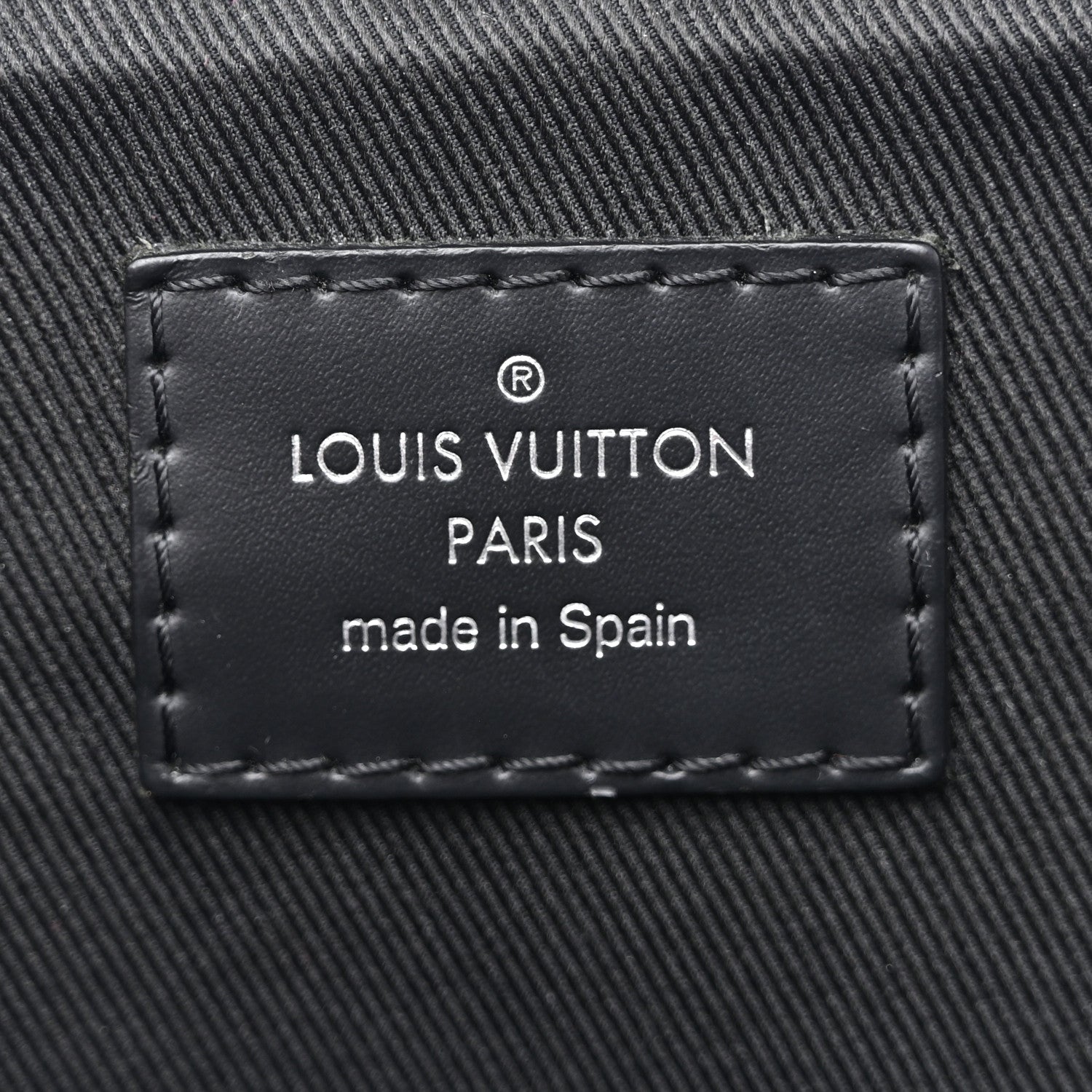 Louis Vuitton Monogram Eclipse District PM Black