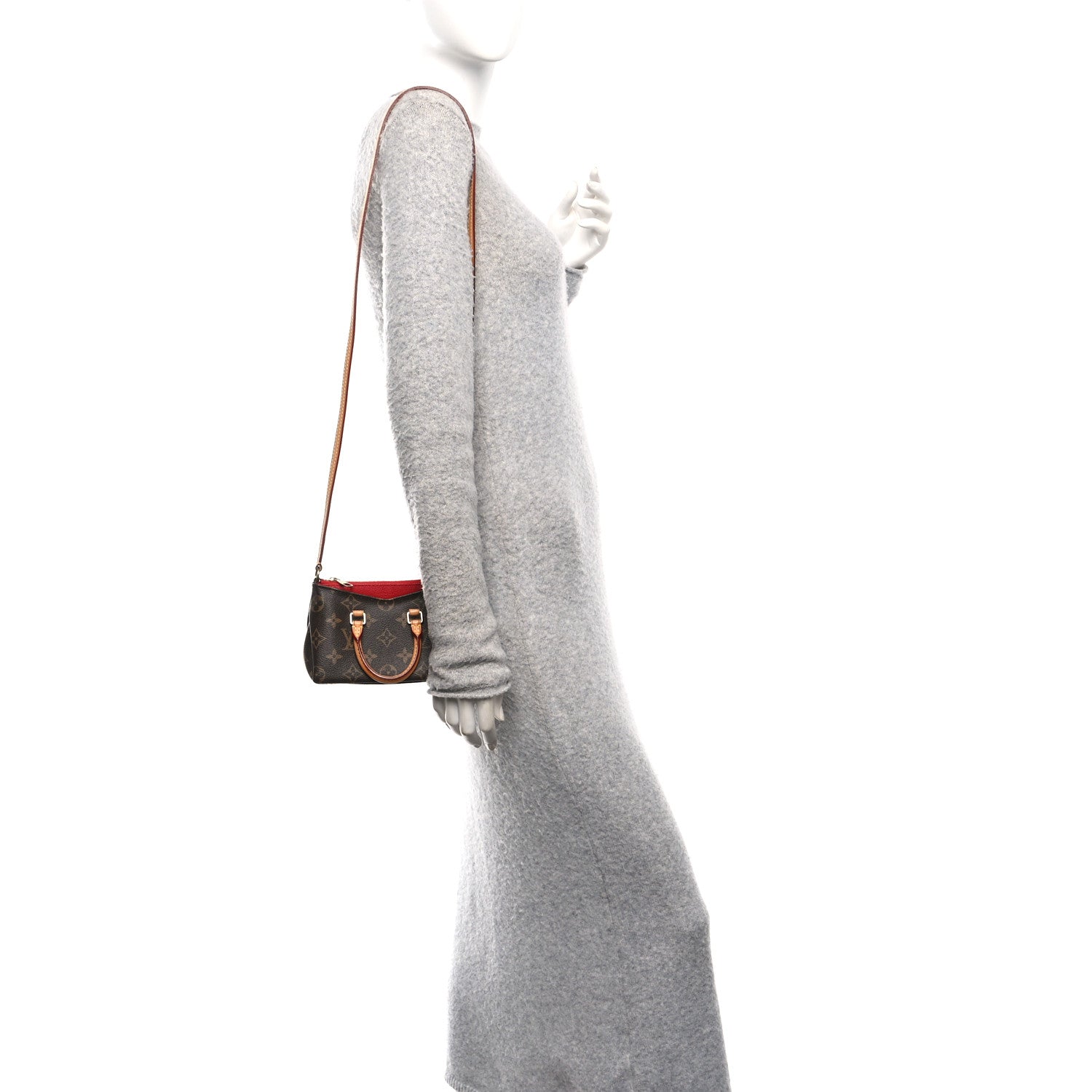 Louis Vuitton Monogram Nano Pallas Cherry