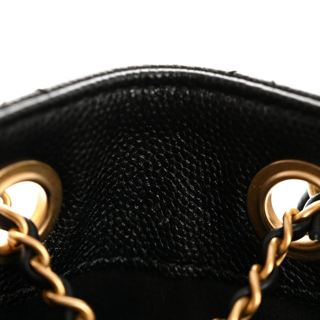 Chanel Caviar Quilted Small Chanel 25 Handbag Black