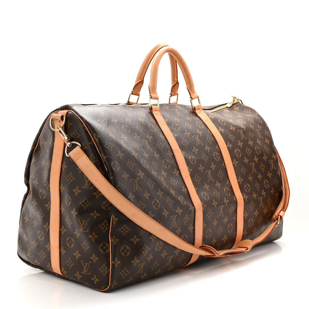 Louis Vuitton Monogram Keepall Bandouliere 60