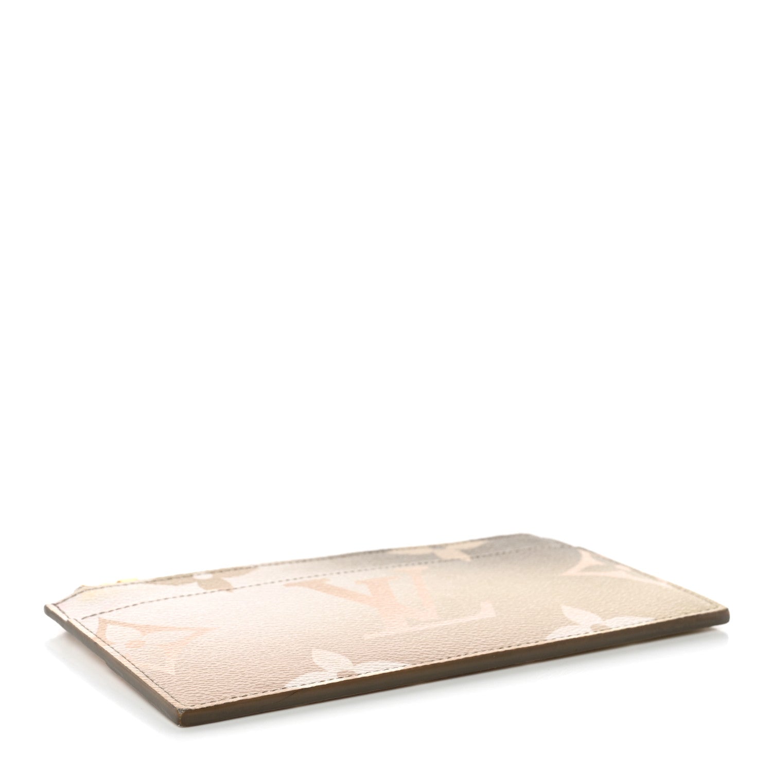 Louis Vuitton Monogram Giant Spring In The City Slim Purse Sunset Kaki