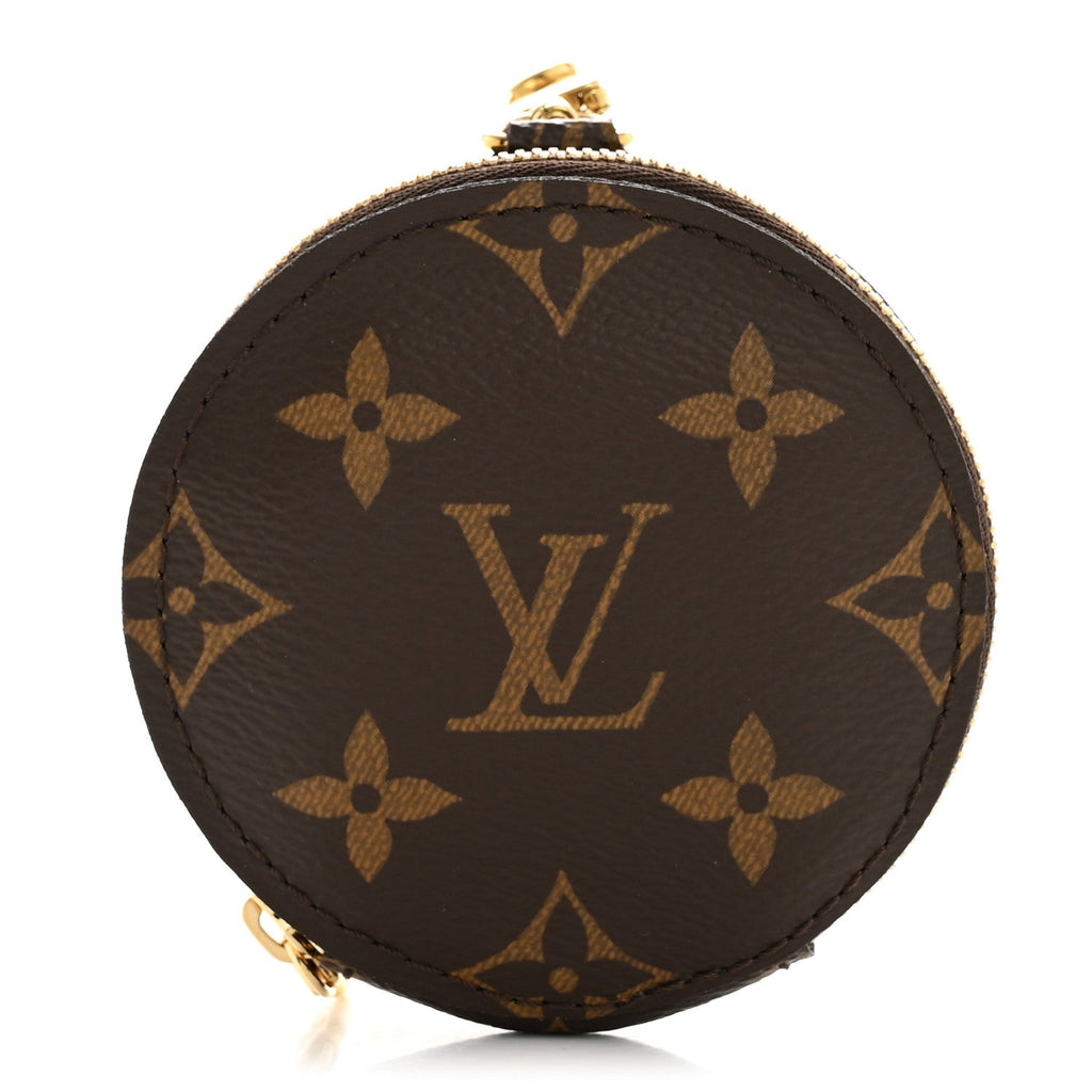Louis Vuitton Monogram Multi Pochette Accessories Round Coin Purse