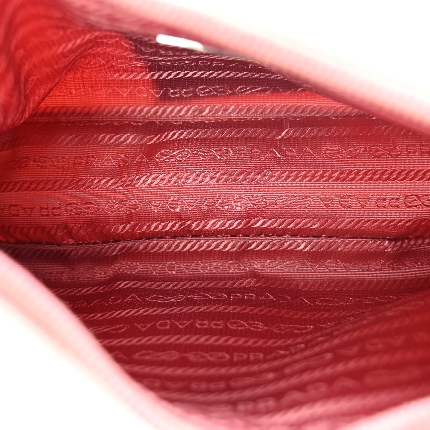 Prada Tessuto Nylon Saffiano Mini Re-Edition 2000 Bag Rosa
