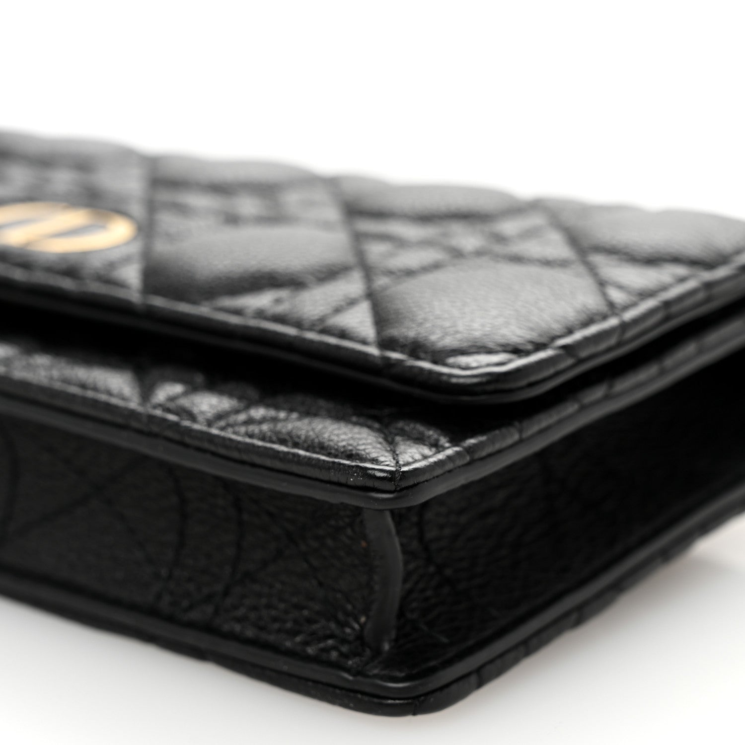 Christian Dior Supple Calfskin Caro Belt Bag Black