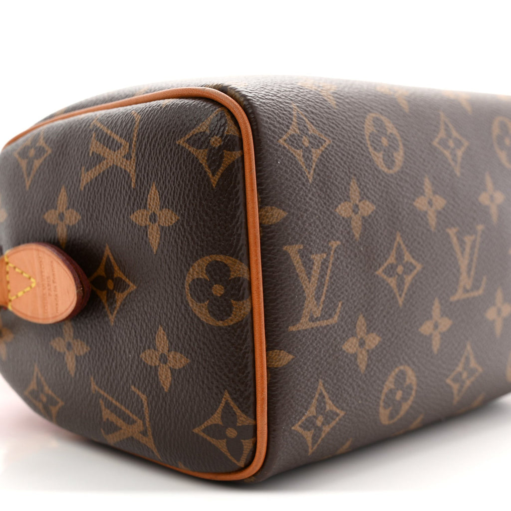 Louis Vuitton Monogram Speedy Bandouliere 20 Fuchsia